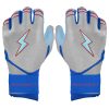 Creator Series Long Cuff Batting Gloves - OUTMAN SILVER